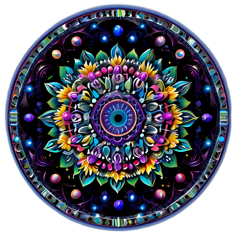 Cosmic Mandala Png 46