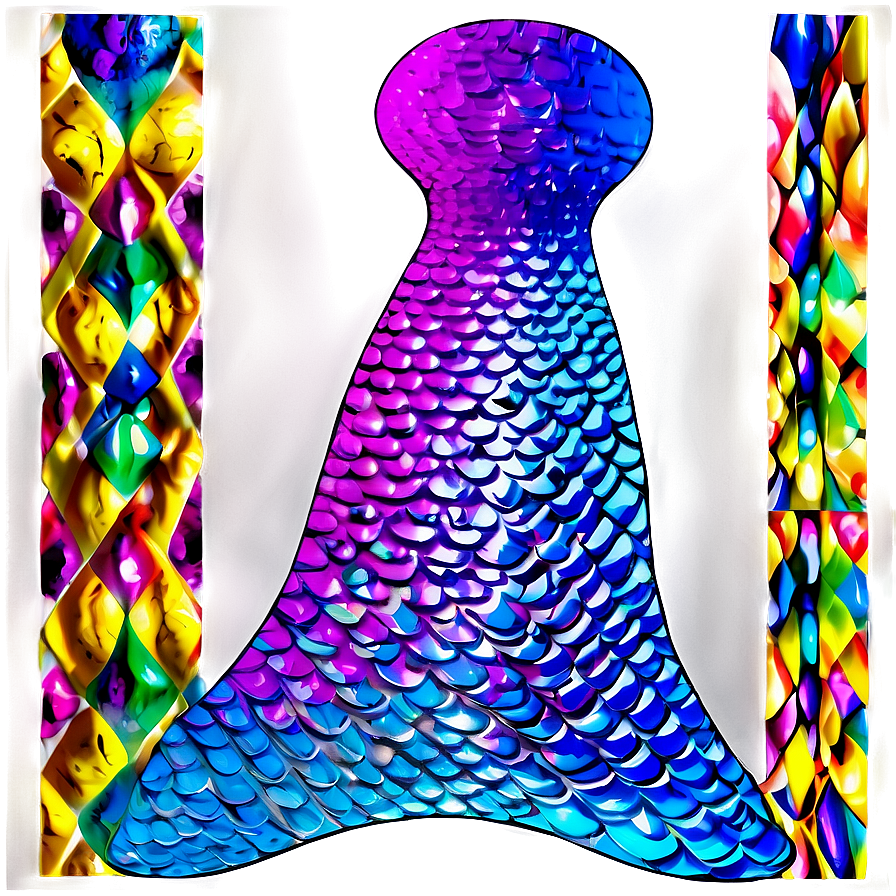 Cosmic Mermaid Scales Png Jch