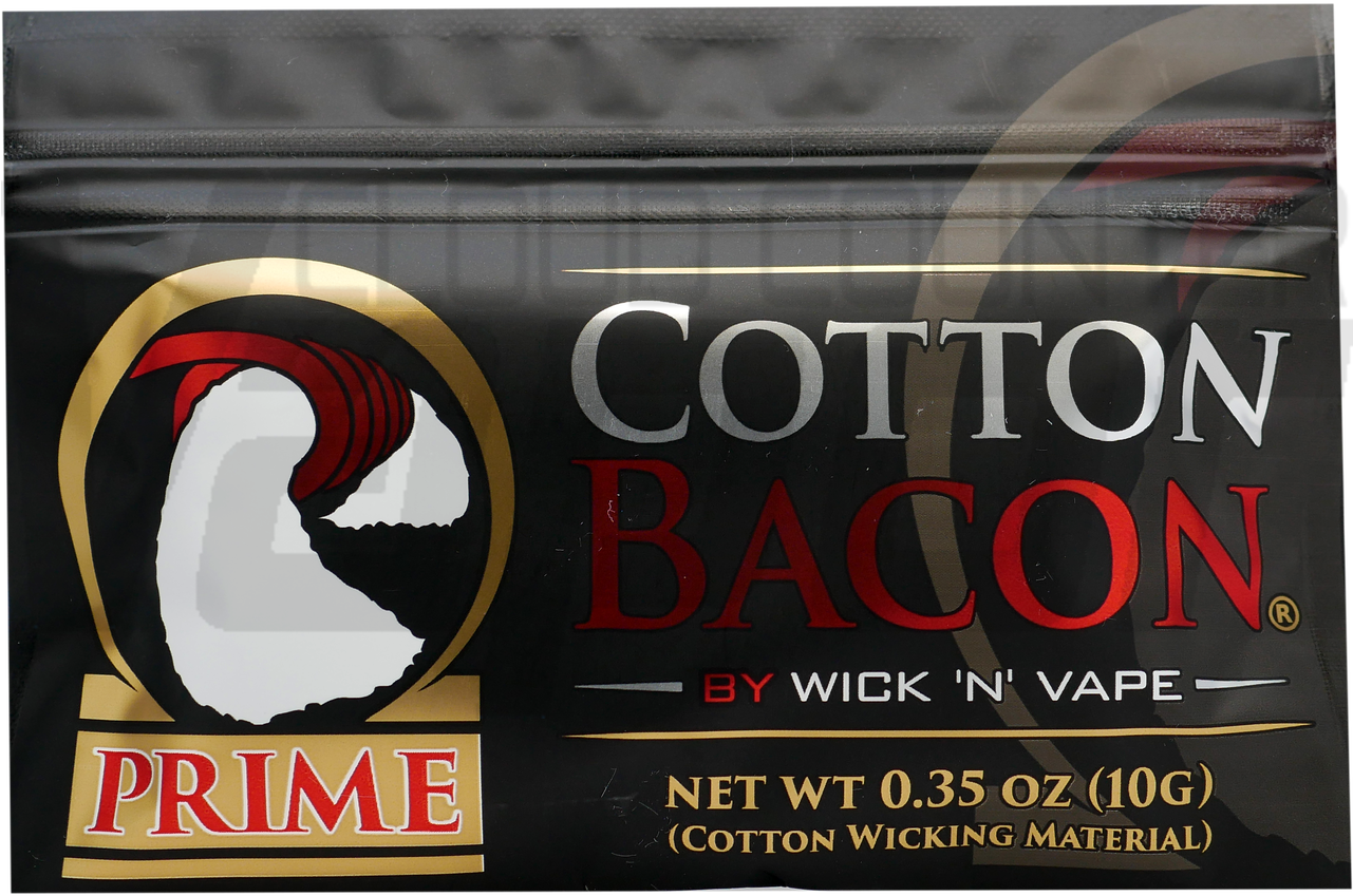 Wick N Vape Cotton Bacon Prime, HD Png Download PNG with transparent background