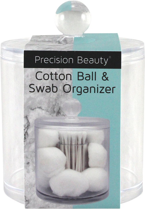 Cotton Ball Swab Organizer Packaging