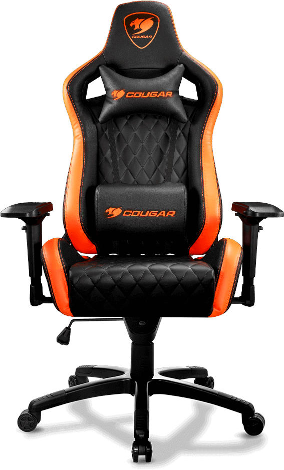 Cougar Gaming Chair Black Orange