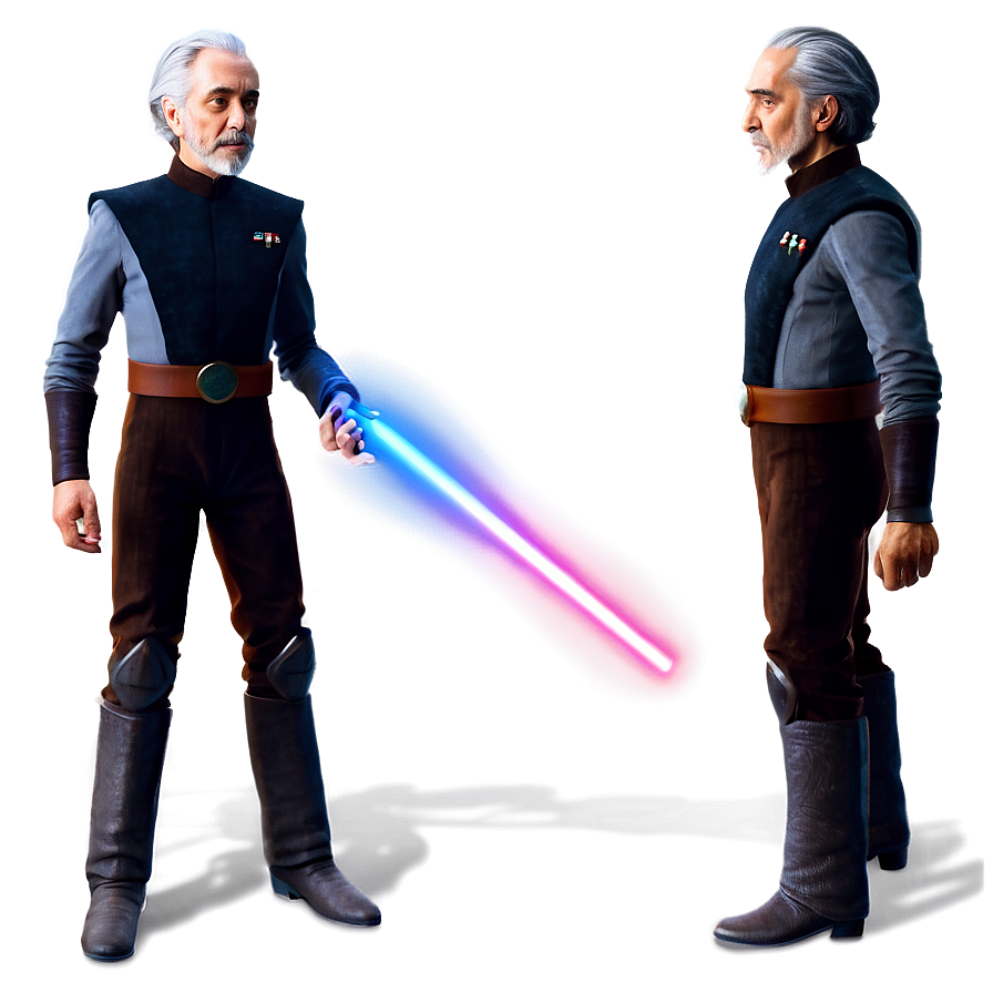 Count Dooku Concept Art Png 06292024