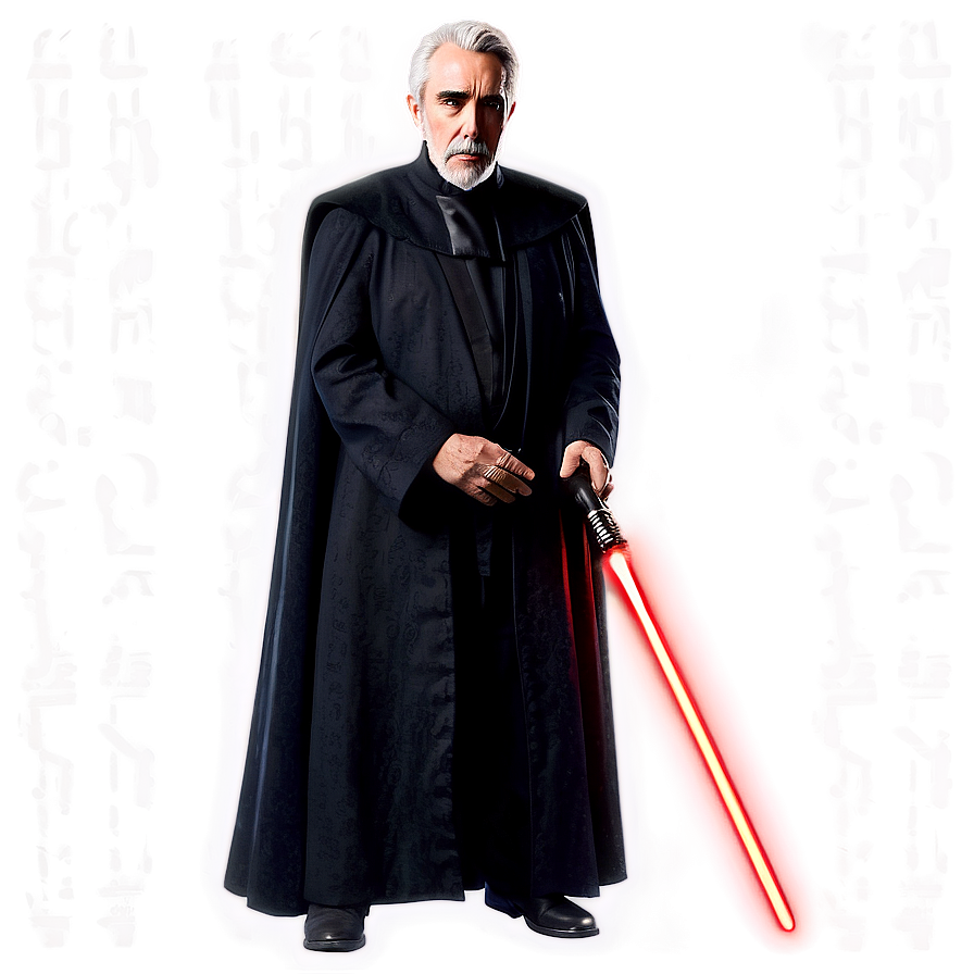 Count Dooku With Darth Sidious Png 62