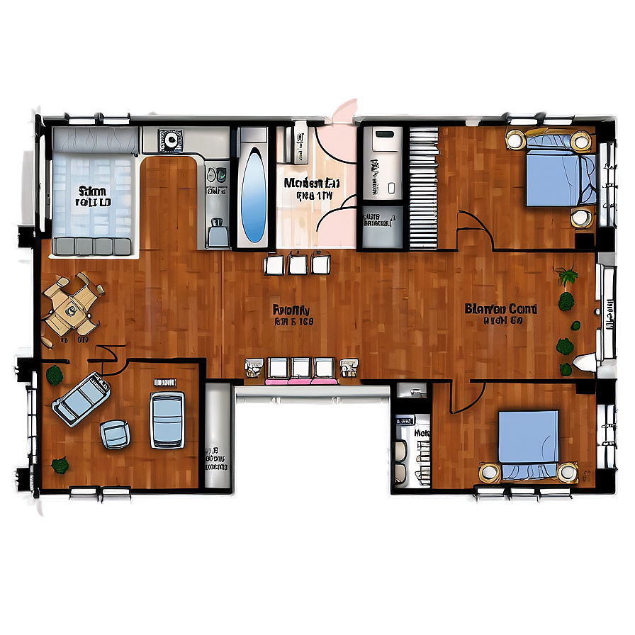 Country Home Floor Plan Png Arx