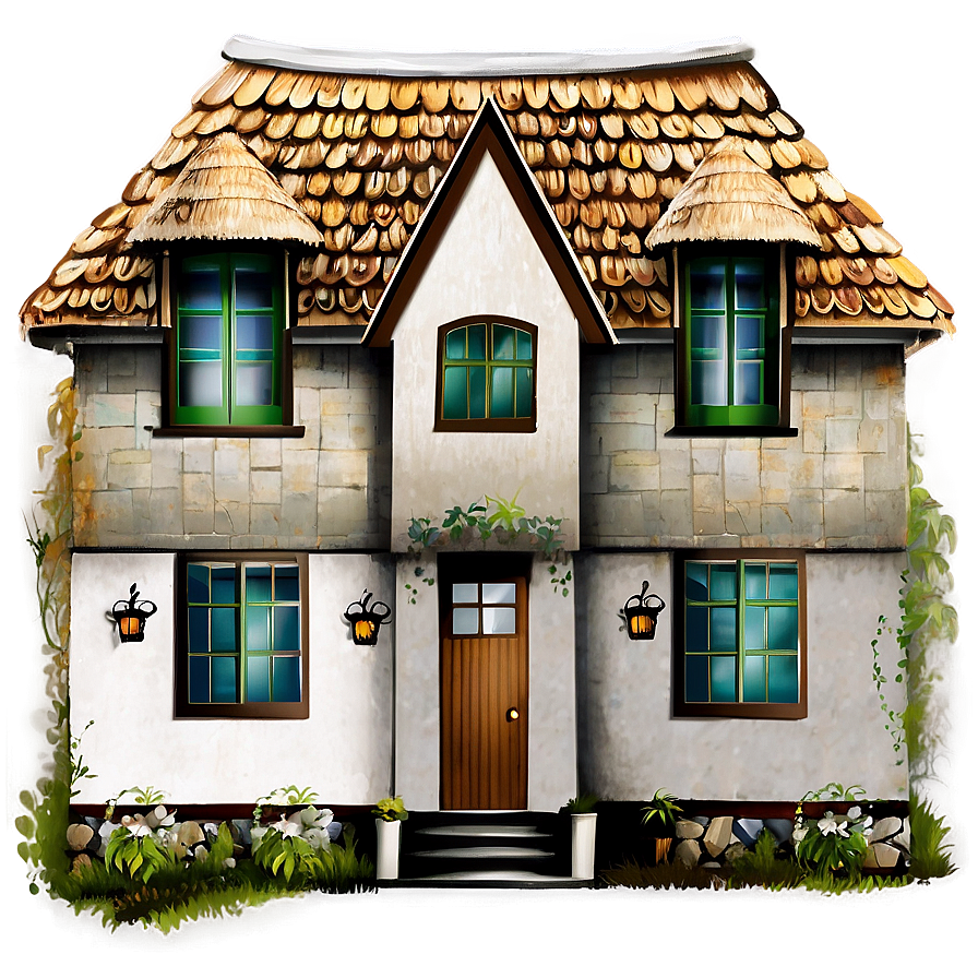 Country Houses PNG myk54 PNG with transparent background