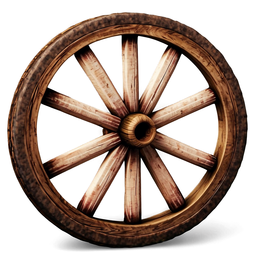 Country Style Wagon Wheel Png Soh