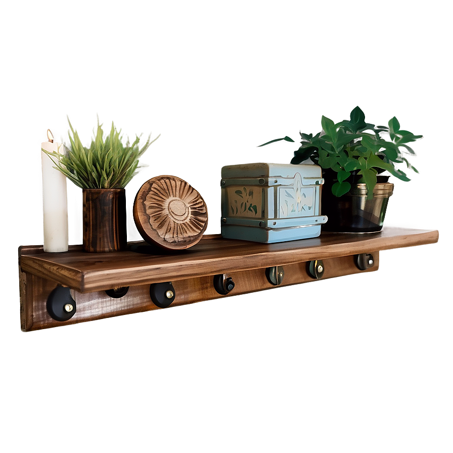 Country Style Wood Shelf Ideas Png 06272024