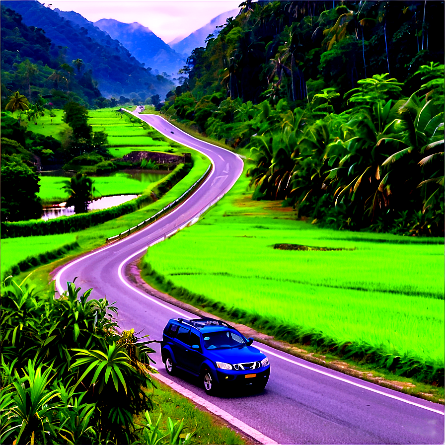 Countryside Driving Escape Png 33