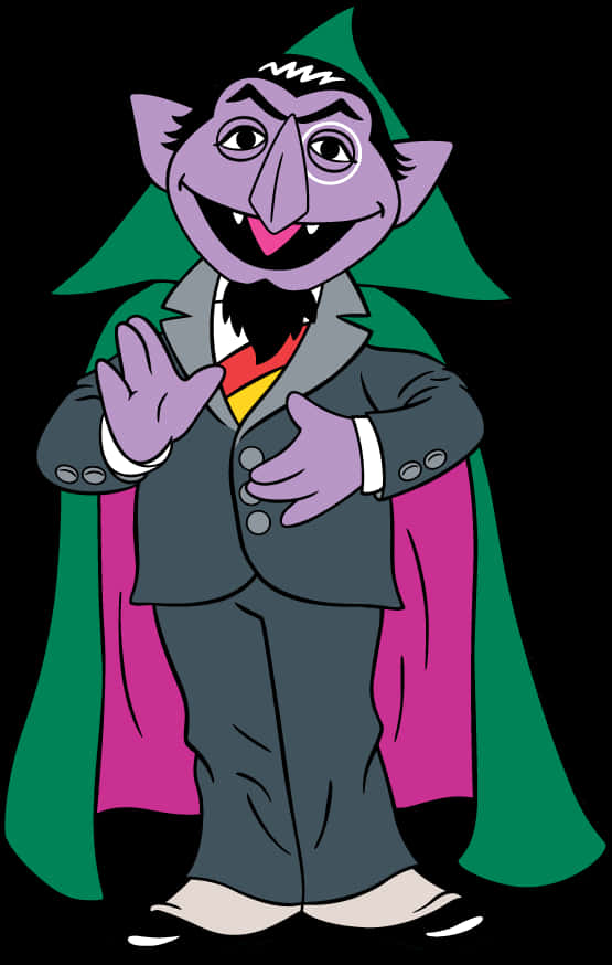 Countvon Count Sesame Street Character