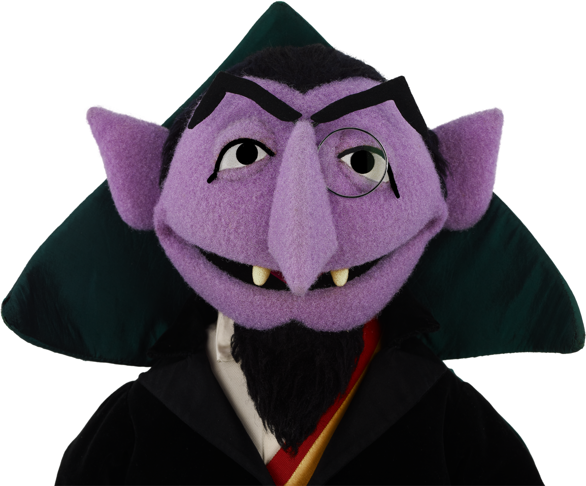 Countvon Count Sesame Street Character