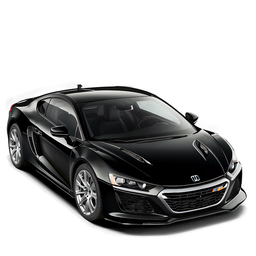 Coupe Black Car Png 41