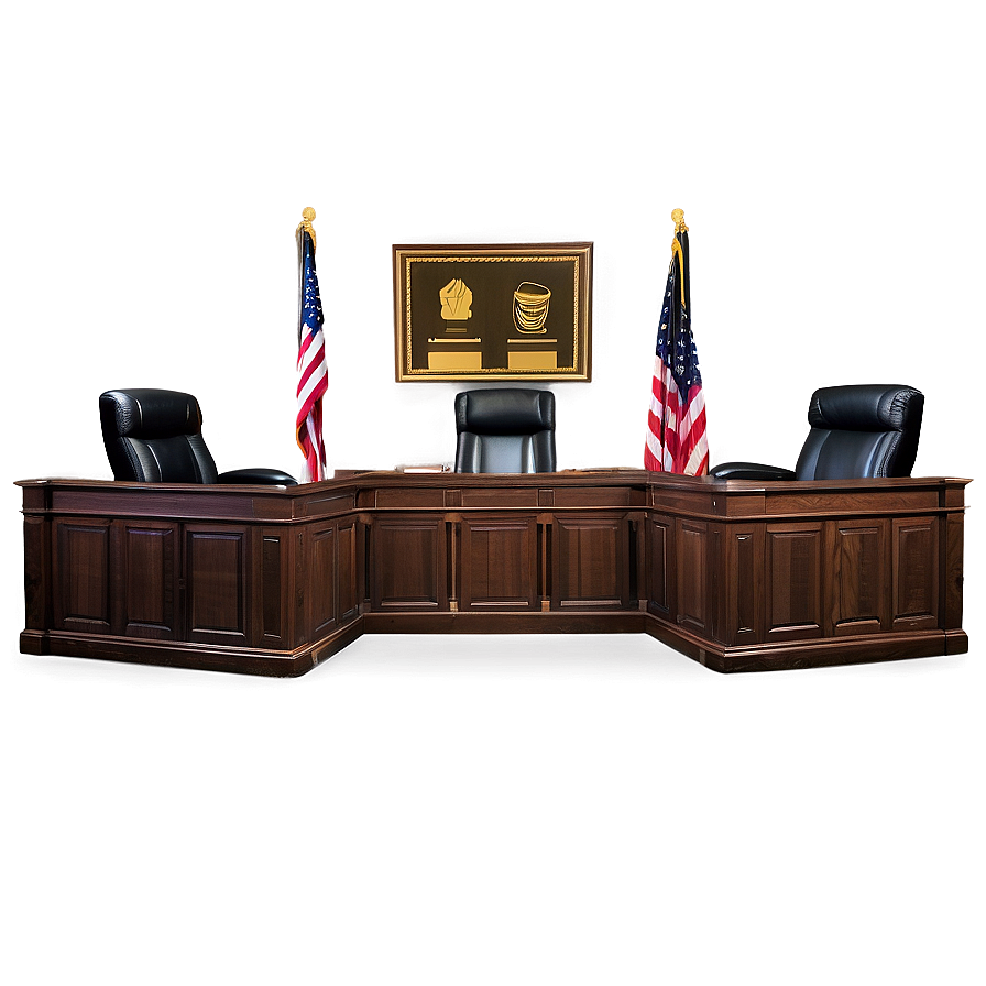 Courtroom Defense Table Png Tiq