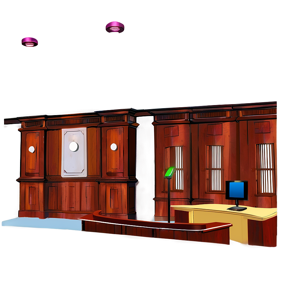 Courtroom Interior Design Png 8