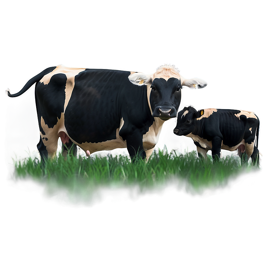 Cow And Calf Png 05032024