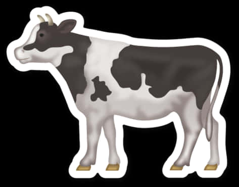 Cow_ Emoji_ Graphic