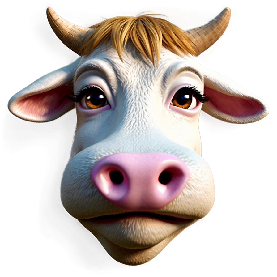 Cow Face Emoji Png 55