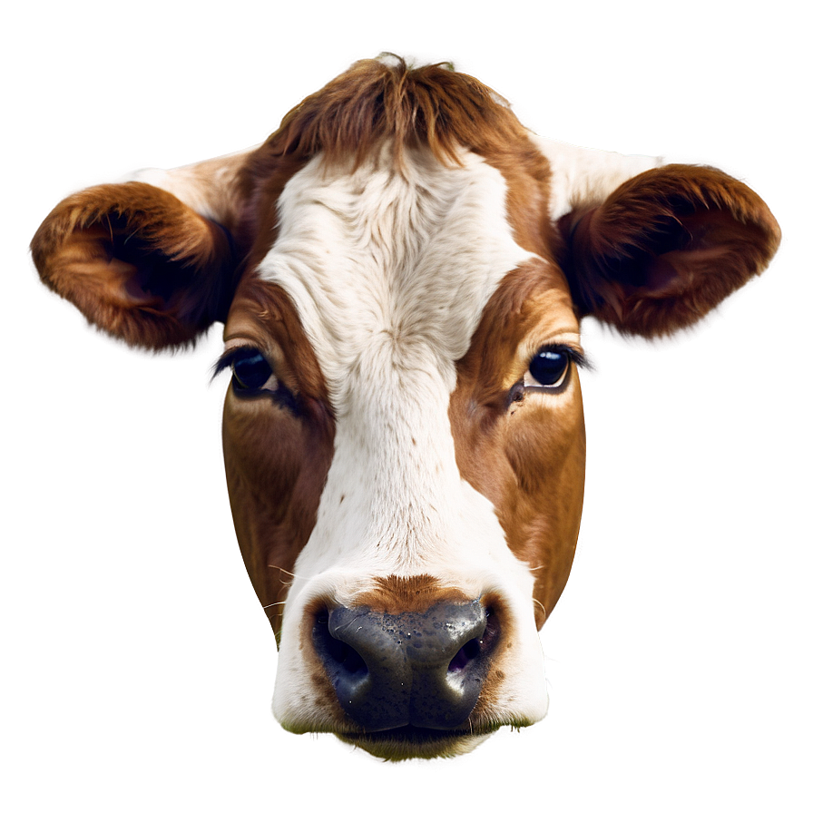 Cow Face With Ears Png 06212024