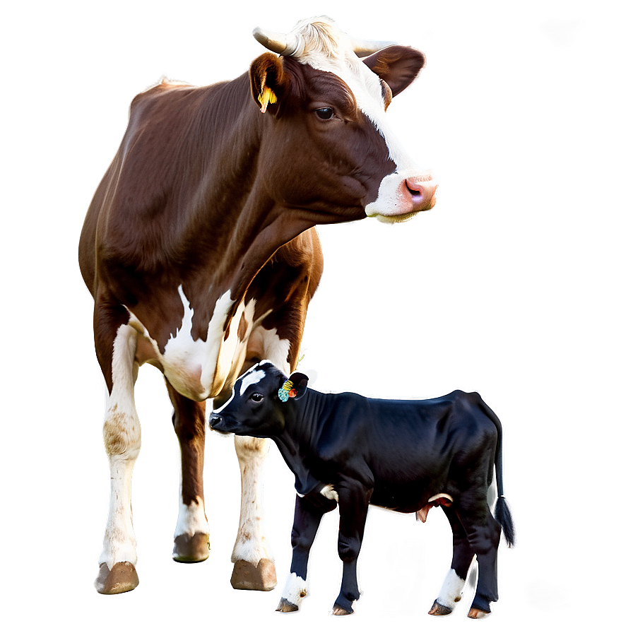 Cow Family Png Mlo4