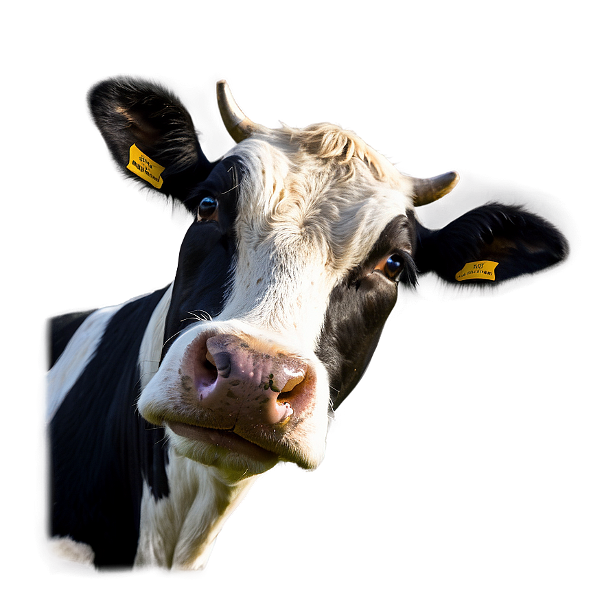 Cow Head Portrait Png Yjh