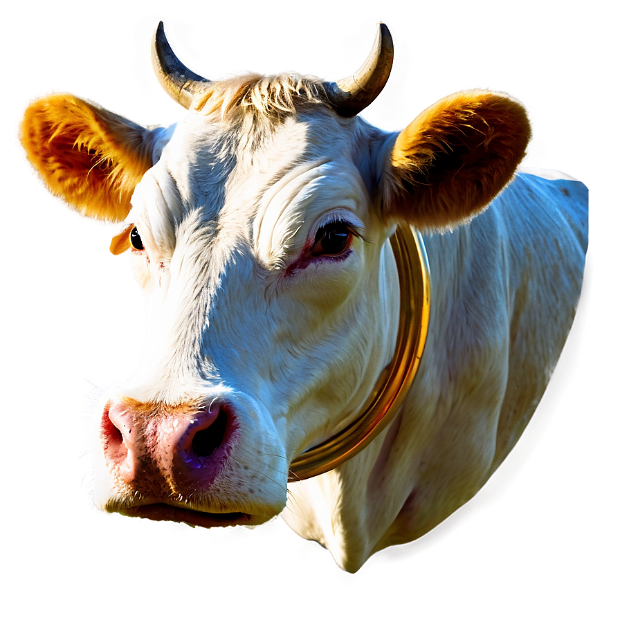 Cow Head With Bell Png Hpe