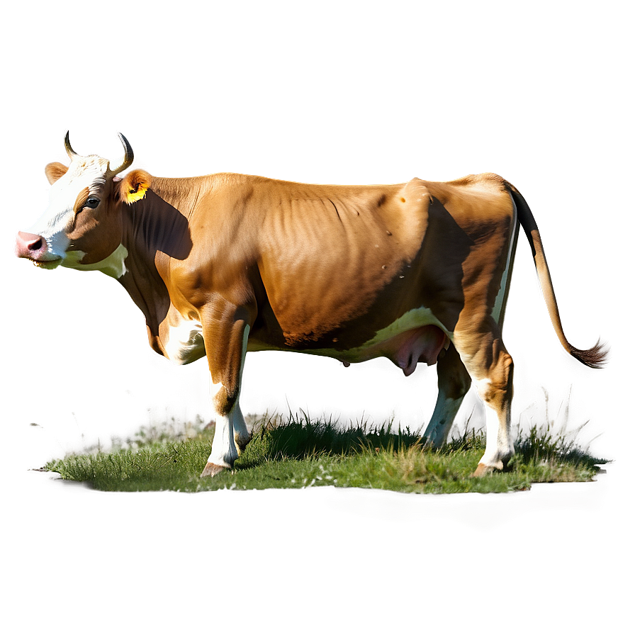 Cow In Field Png 05032024