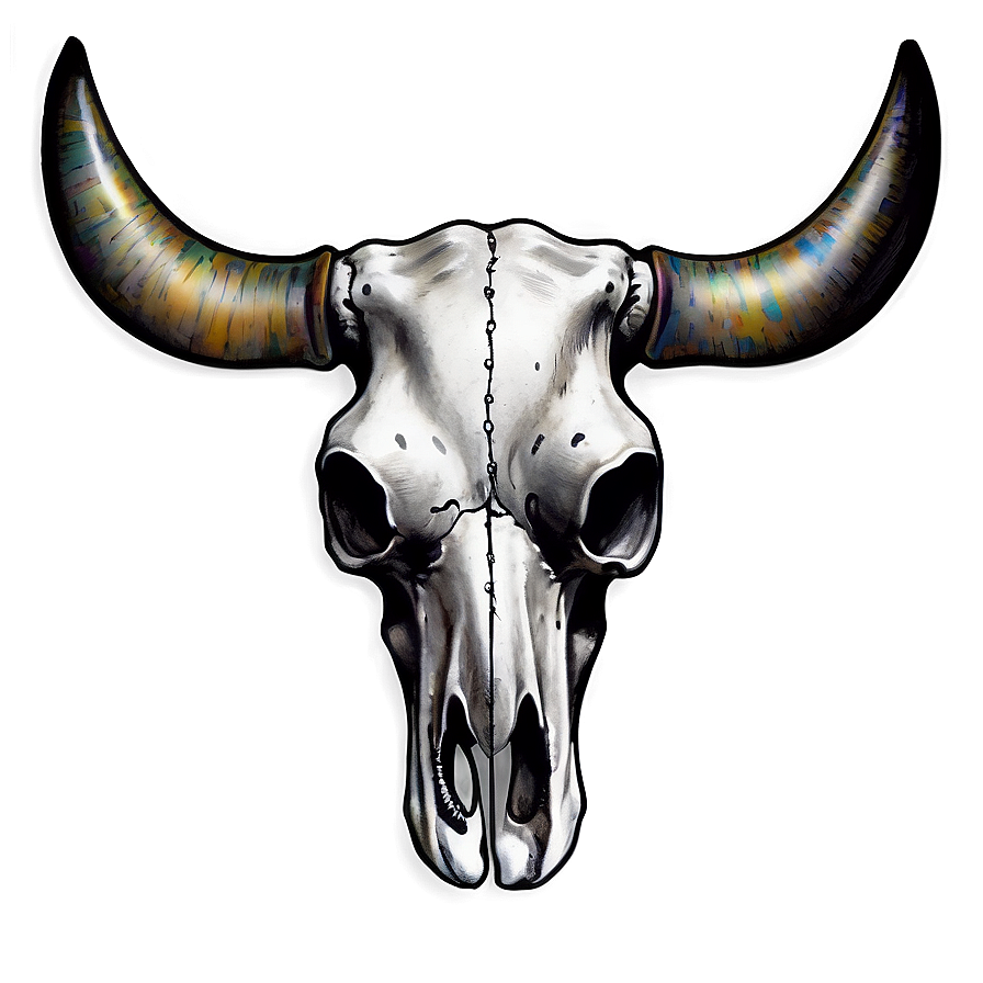 Cow Skull Tattoo Design Png 06132024