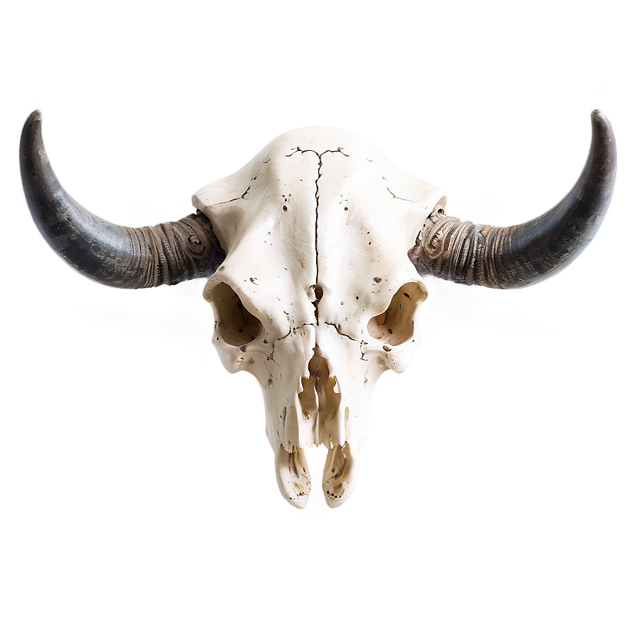 Cow Skull With Horns Png 06132024