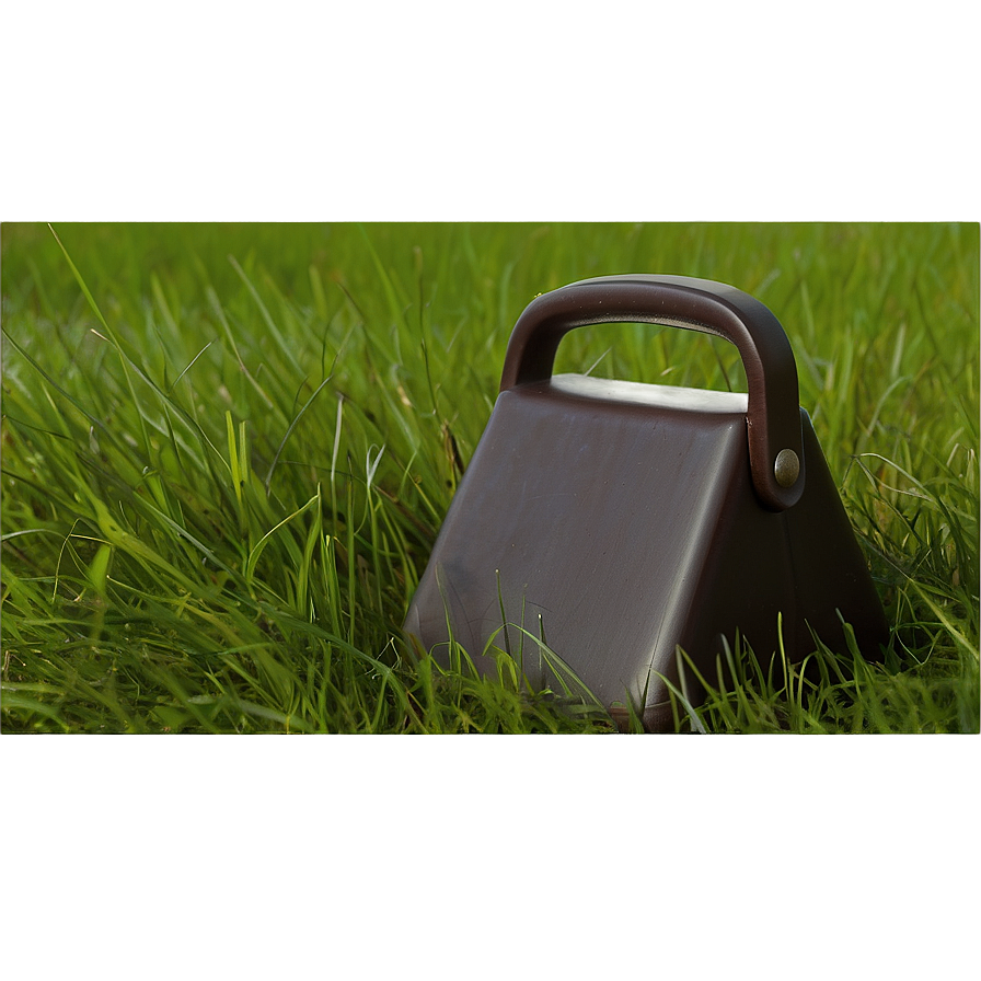 Cowbell In Lush Grass Png Uvb99