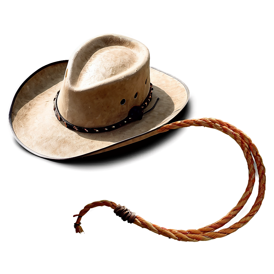 Cowboy Hat With Lasso Png Rtr21