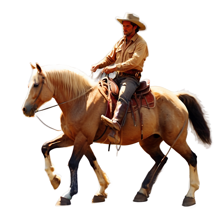 Cowboy Horse Riding Png 70