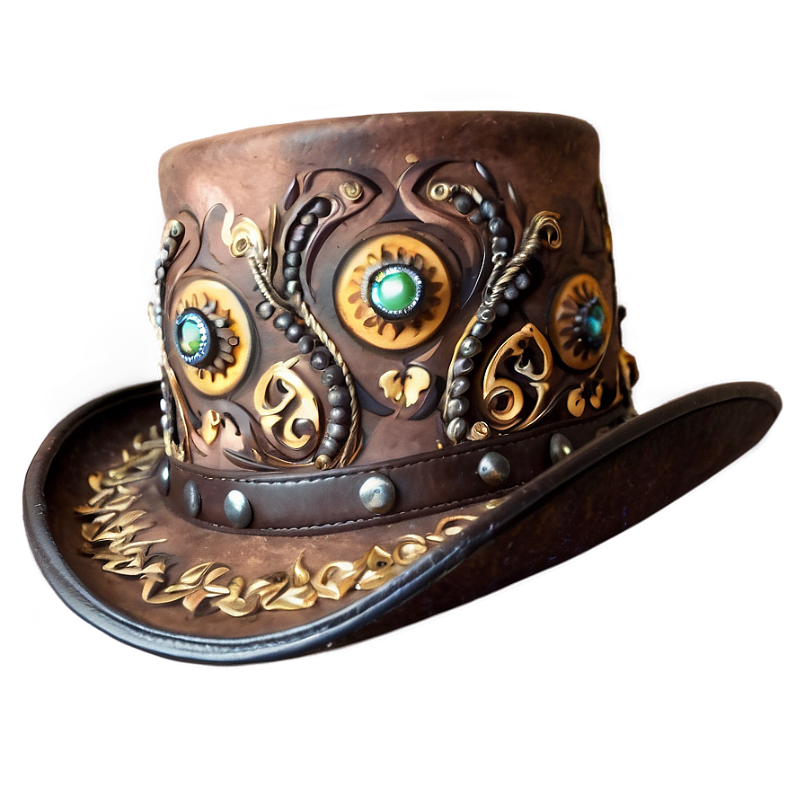 Cowboy Inspired Top Hat Png Vvf8