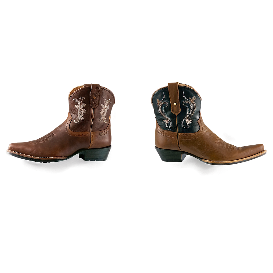 Cowboy Leather Boots Png Bsu