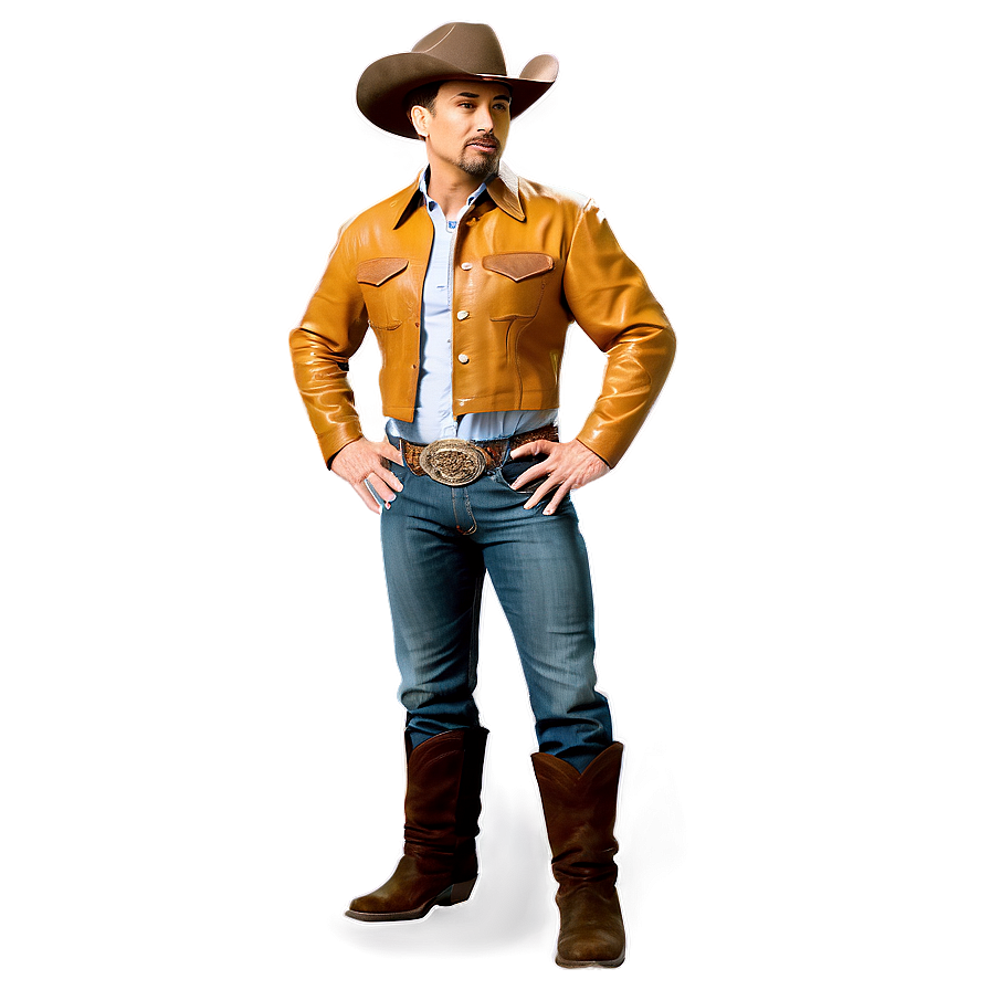 Cowboy Leather Gear Png 15