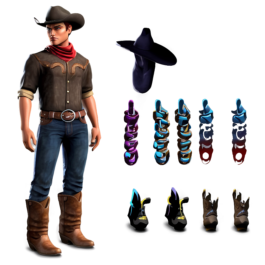 Cowboy Outfit Png 9