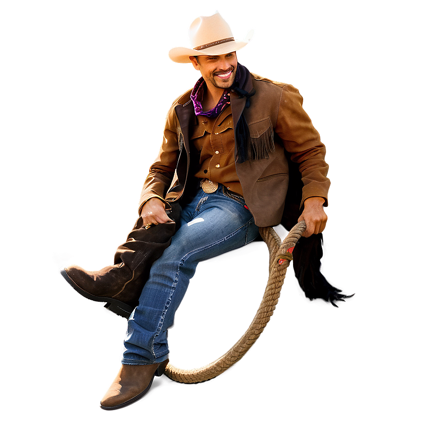 Cowboy Rope Tricks Png 05212024