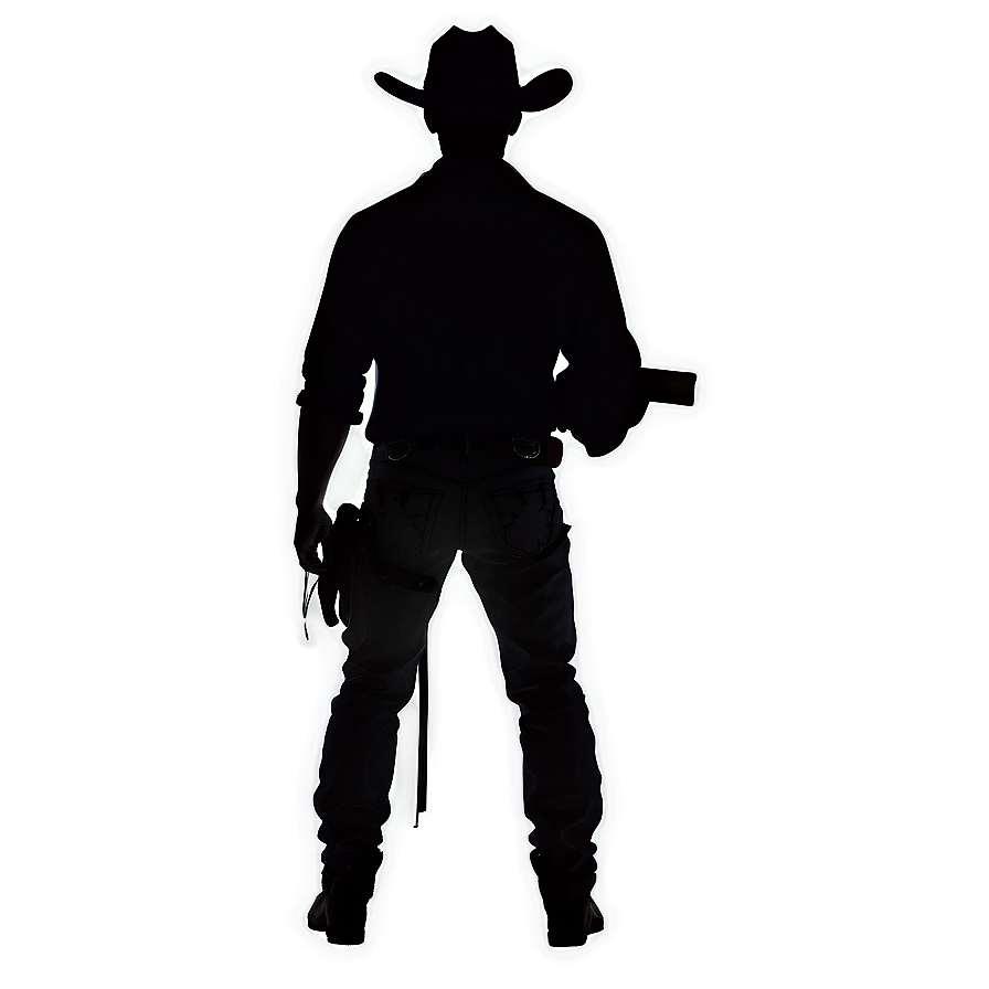 Cowboy Silhouette Png Jua32