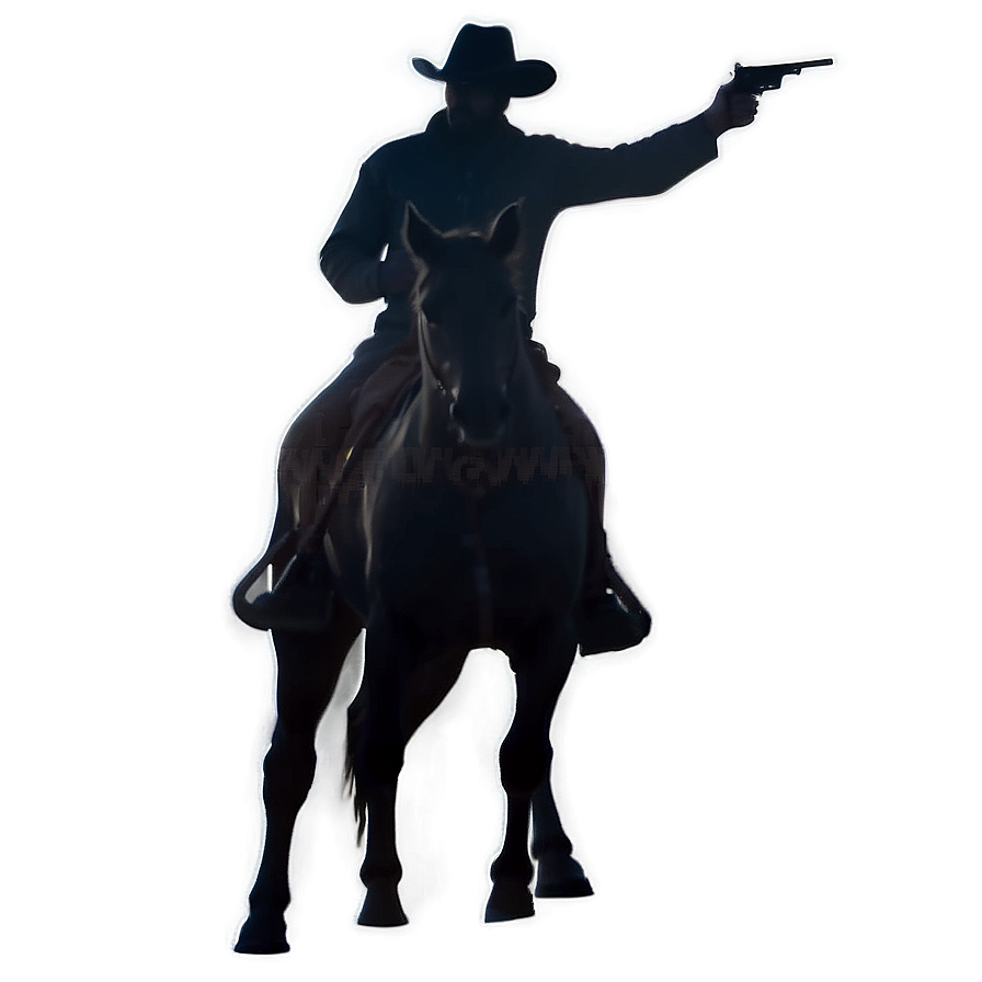 Cowboy Silhouette Png Ryh