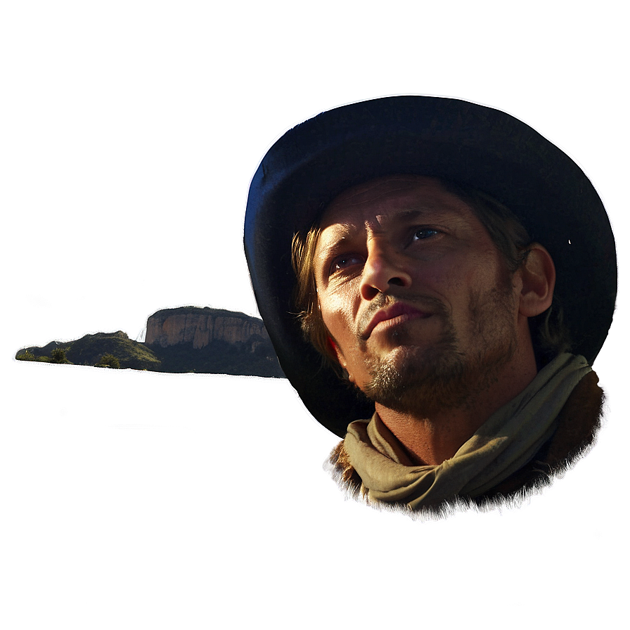 Cowboy Sunset Png Idw