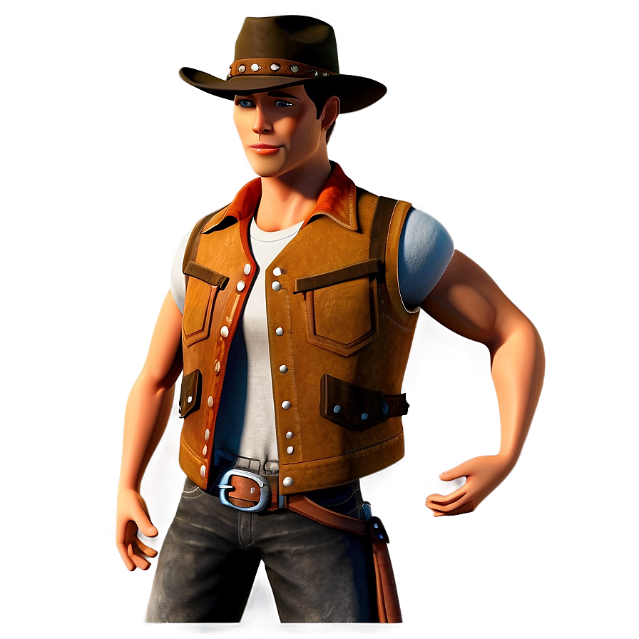 Cowboy Vest Png Lqd