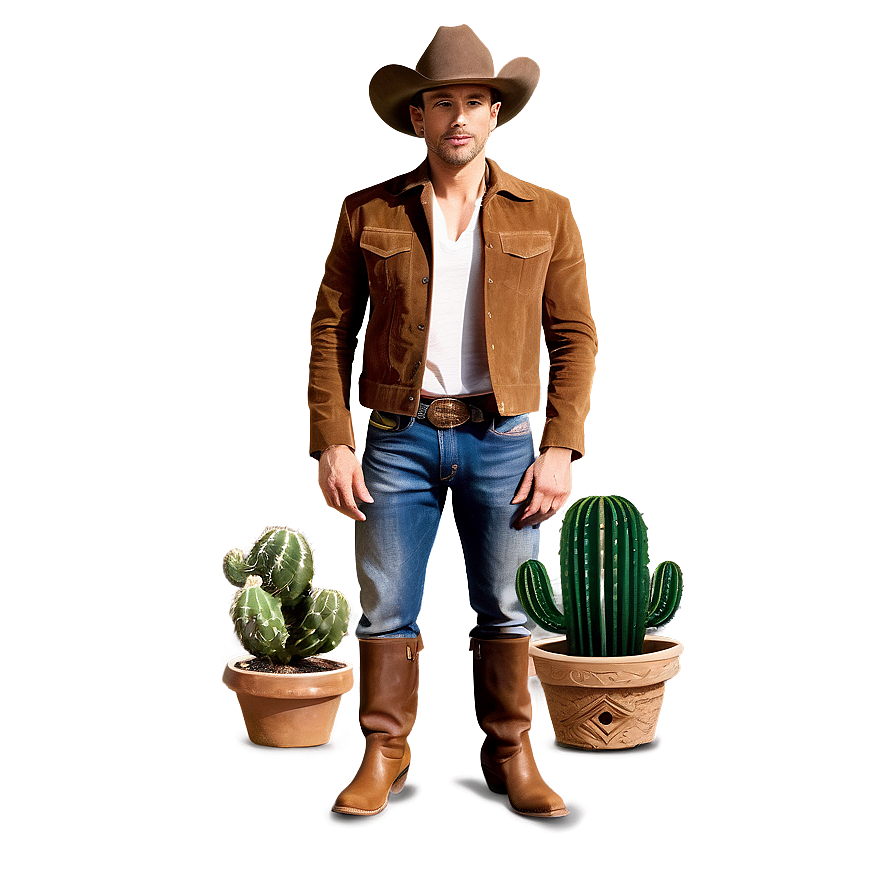 Cowboys And Cacti Png 9