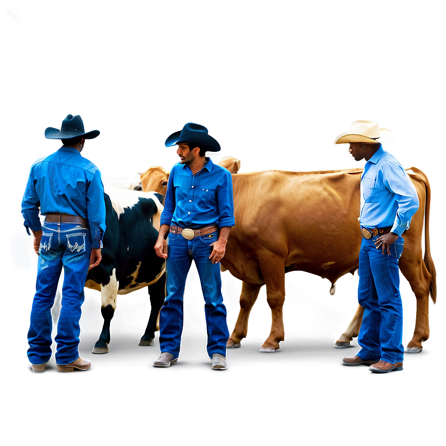 Cowboys With Cattle Png Rjn91