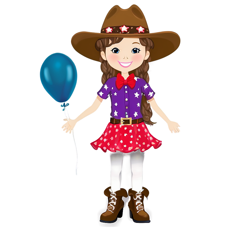 Cowgirl Birthday Theme Png Gvt