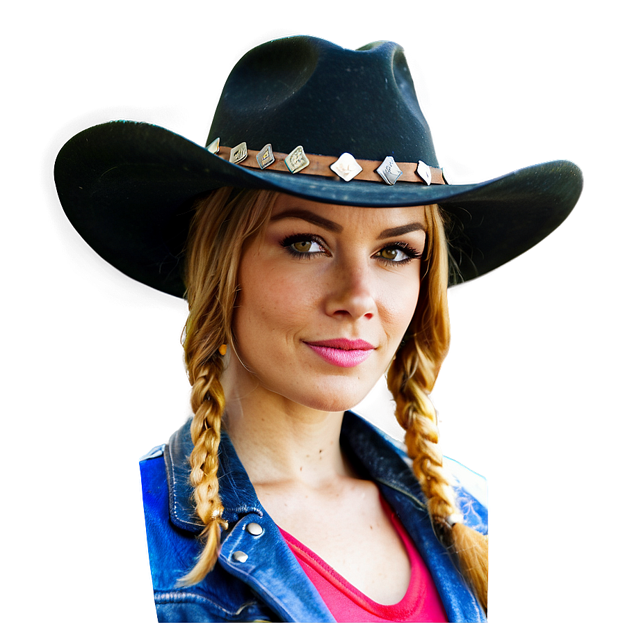 Cowgirl In Landscape Png 06112024