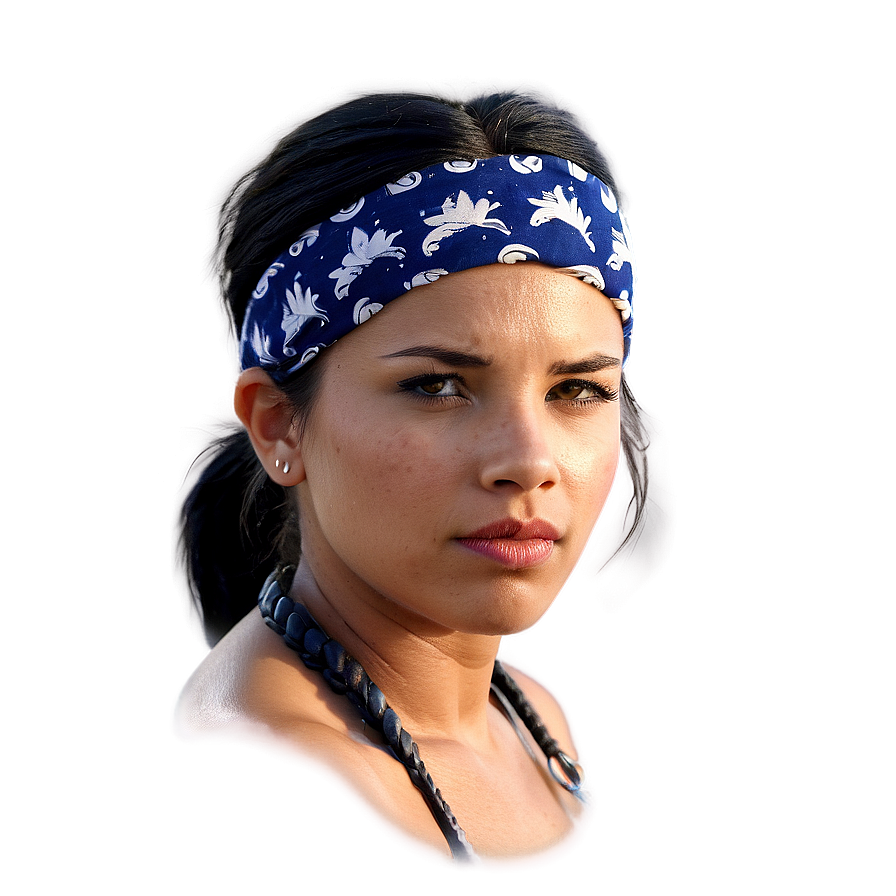 Cowgirl With Bandana Png Lvd75