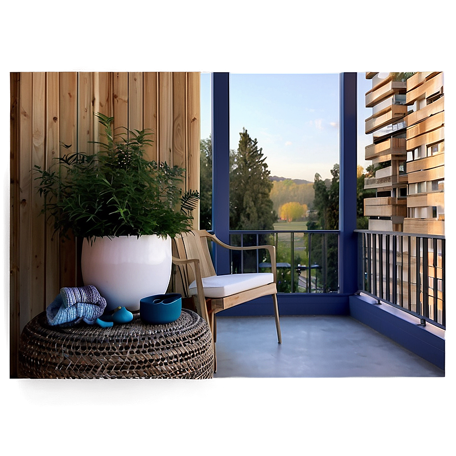 Cozy Balcony Decor PNG yer57 PNG with transparent background