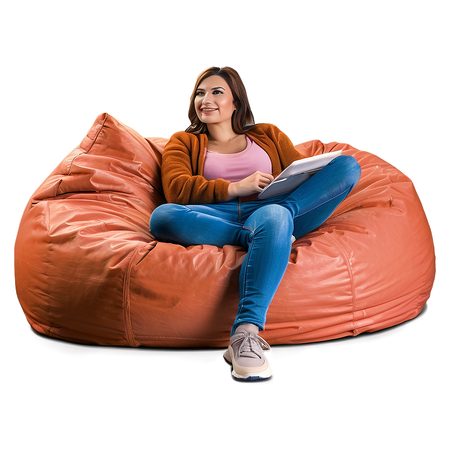 Cozy Bean Bag Silla Png Giq