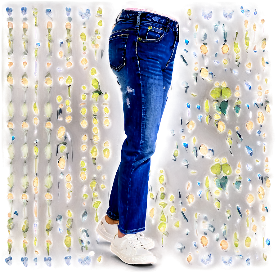 Cozy Blue Jeans Png 06112024