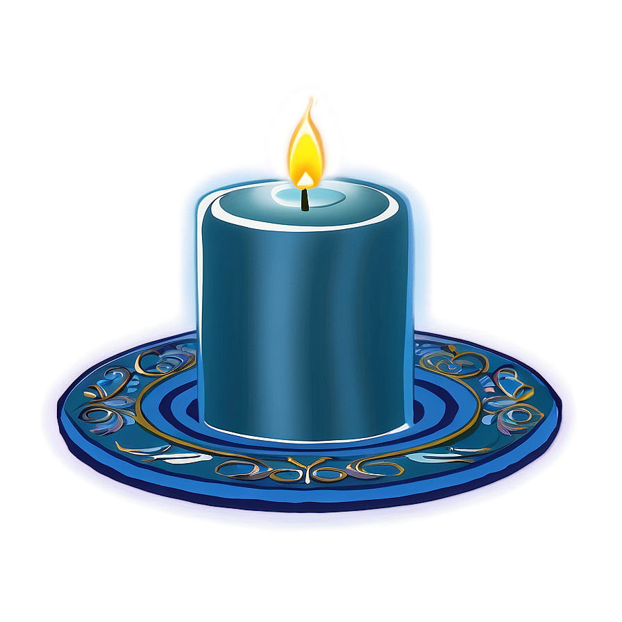 Cozy Candlestick Glow Png 06262024