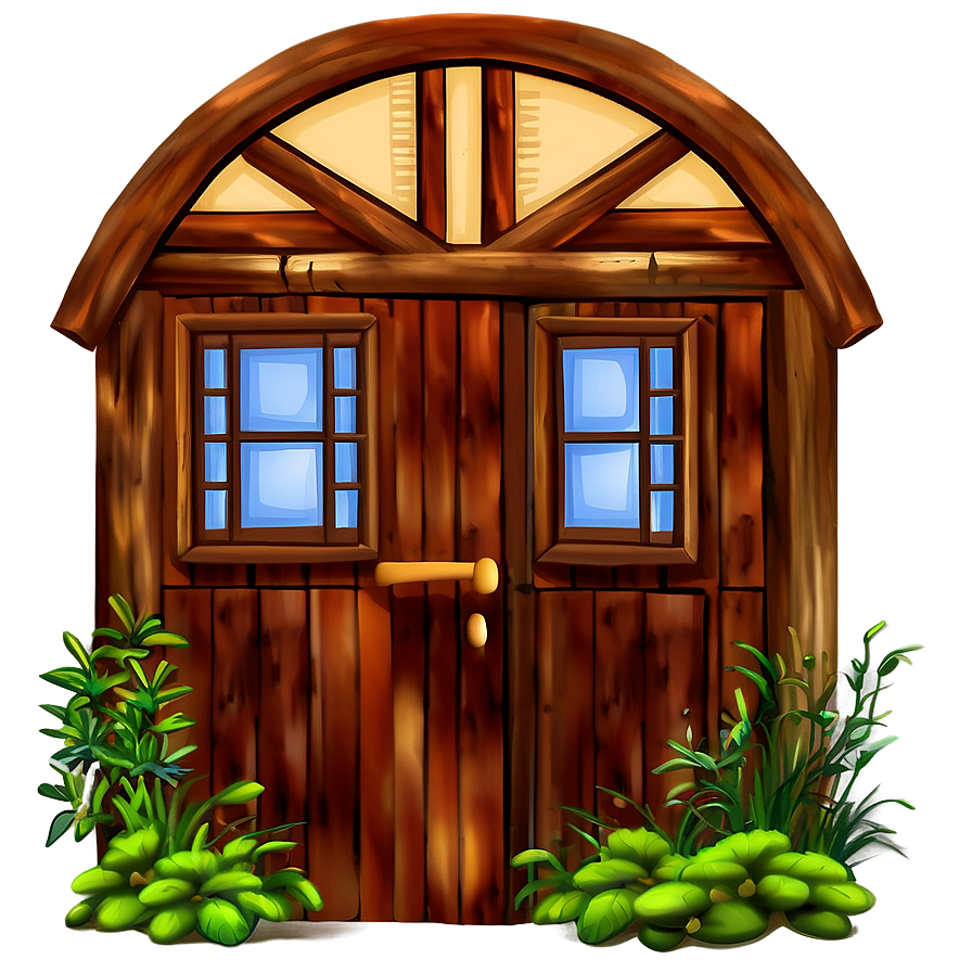 Cozy Cottage Door Png 05042024