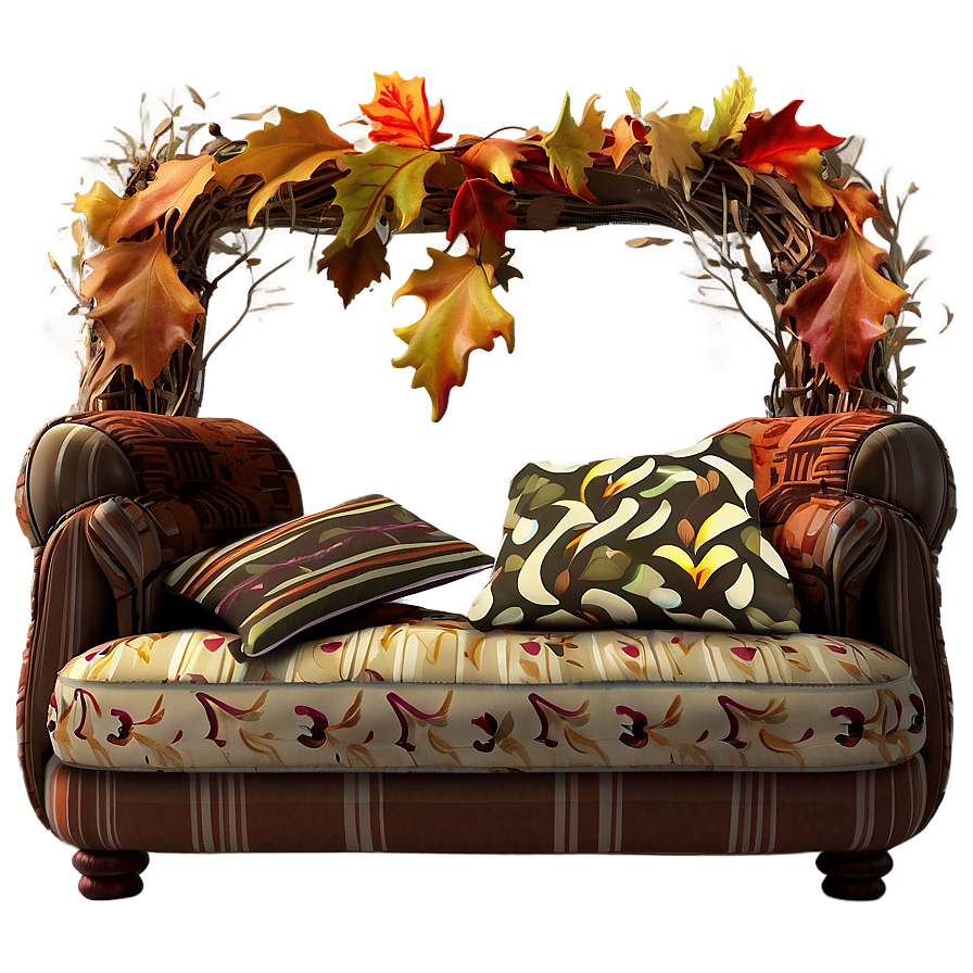 Cozy Fall Reading Nook Png 06282024